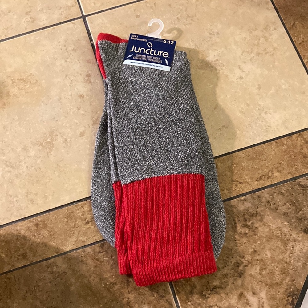 Juncture thermal boot socks